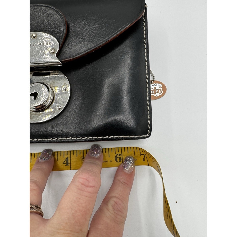 Rare Dooney & Bourke Alto Collection Black  Satchel Purse | MB534 Fair Cond PT2 - Picture 9 of 12
